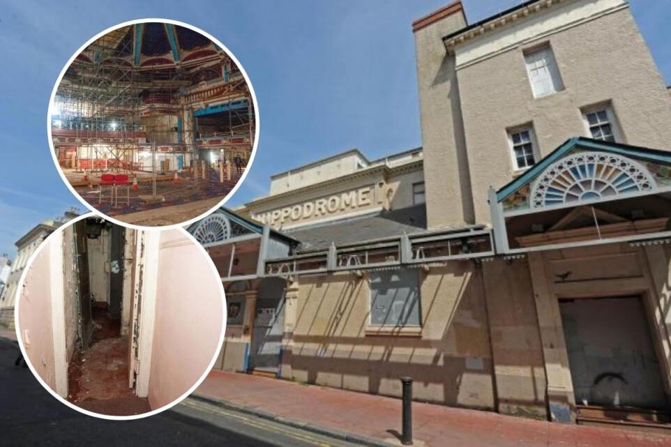 Brighton Hippodrome: plans for new roof as rot spreads